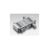 サトーパーツ スクリューレス端子台 プラグーレセプタクル(横型固定用フランジ付)セット DC300Vー5A 8極 * 1組（直送品）