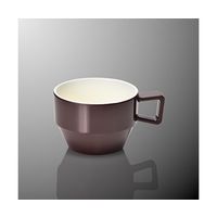 国際化工 柄付カップ ブラウンC C 38-GB 1個 64-7765-83（直送品）