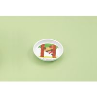 関東プラスチック工業 くまのがっこう 小皿 M-8J 1個 64-7758-79（直送品）