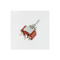 NKKスイッチズ 小形トグルスイッチ(ON)ーOFFー(ON) S-308 1個 63-3161-15（直送品）