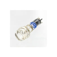 サトーパーツ ネオンブラケット 円筒型 AC100V~125V 透明 BN-5701-1-C 1個 63-3158-89（直送品）