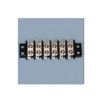 サトーパーツ 2列型 中継用端子台 250Vー6A 6極 ML-3391-6P 1個 63-3159-91（直送品）