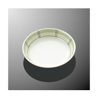 国際化工 16.5cm丸深皿 ライムライン D 50-LL 1個 64-7766-65（直送品）