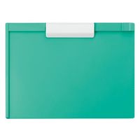 カウネット 樹脂製クリップボード A4横 グリーン 42475729 1枚 64-9362-84（直送品）