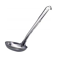 エムテートリマツ リス共柄汁杓子 カギ付 小 82mm 64-7527-83 1個（直送品）