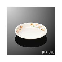 国際化工 16.5cm丸皿 紅からくさ D 49-BKK 1個 64-7766-63（直送品）