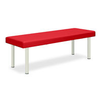 高田ベッド 小児用DXベッド 幅55×長さ150×高さ50cm レッド TB-183 1個 63-0267-17（直送品）
