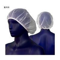 シゲモリ ハーフネット ホワイト ET1050 1組(10枚) 63-2583-48（直送品）