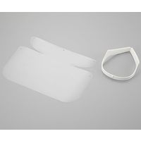 マイクロテック Newフェイスシールド フレーム+シールド ztd00002 1袋 7-9162-01（直送品）