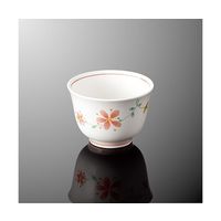 国際化工 羽反湯呑 小 花あかり T 6-HNA 1個 64-7785-99（直送品）