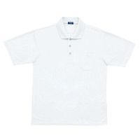 日新被服 半袖ポロシャツ 7711-62-LL ホワイト 1PC（直送品）