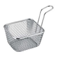 江部松商事 KM ミニ ステンレス 角型フライバスケット BSK196NM 63-7157-54 1個（直送品）