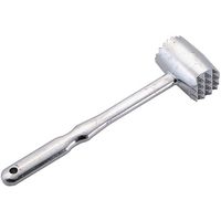 エムテートリマツ 丸型ミートハンマー 64-7531-18 1個（直送品）