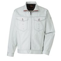 日新被服 ジャケット 155-40-L シルバー 1PC（直送品）