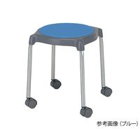 アズワン 丸椅子 ブルー 6脚 64-7722-68 1箱(6脚)（直送品）