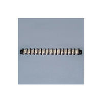 サトーパーツ 単列型 中継用端子台 250Vー6A 15極 ML-2015-15P 1個 63-3159-62（直送品）