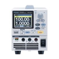 テクシオ・テクノロジー 高精度直流安定化電源 100V 1A 校正証明書付 PPX100-1 1個 65-1829-95-20（直送品）