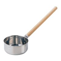 エムテートリマツ カシワ18ー8水杓子 9cm 目盛無 64-7529-82 1個（直送品）