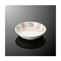 国際化工 14cm丸深皿 花短冊 D 52-HT 1個 64-7766-80（直送品）