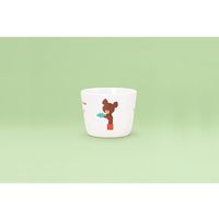 関東プラスチック工業 くまのがっこう 湯呑 CM-S11J 1個 64-7758-93（直送品）