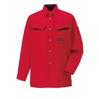 日新被服 長袖シャツ 6104-37-4L レッド 1PC（直送品）