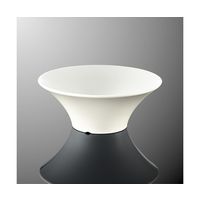 国際化工 19cmラーメン鉢 ホワイトC L 66-IWC 1個 64-7781-88（直送品）