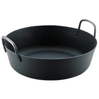 島本製作所 鉄揚鍋 20cm 001024008 1個 64-5189-38（直送品）