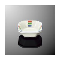 国際化工 隅切角小鉢 小 三色十草 G 41B-SJ 1個 64-7773-51（直送品）