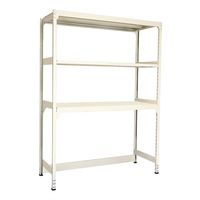 サカエ ボトムフリーラック(150kg・連結・3段) RLW-BF2143R 1台（直送品）