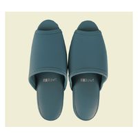 東邦歯科産業 抗菌スリッパ 前開 大人用(26cm) グリーン 64-1125-71 1足（直送品）