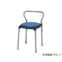 アズワン 丸椅子 ブルー 4脚 64-7722-63 1箱(4脚)（直送品）