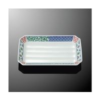 国際化工 隅切長角皿 大 華園 D 88-KAN 1個 64-7767-49（直送品）