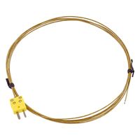 アズワン 被覆K熱電対(ガラス被覆) 校正証明書付き 4-771-03-20 1個（直送品）