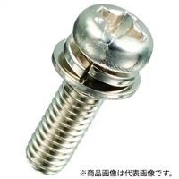 廣杉計器 黄銅 セットナベ小ネジ(SW・PW付) B-0315-S1 1セット(50個)（直送品）