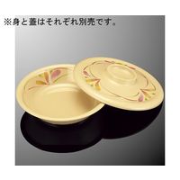 国際化工 20cmクープ皿 深型 蓋 花籠 E 212C-HNK 1個 64-7771-73（直送品）