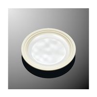 国際化工 16cmパン皿 ホワイトC E 283-WC 1個 64-7772-30（直送品）