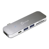 USB TypeーC 7ーinー1 UltraDrive Mini Dock Power Delivery対応 JCD386 1個（直送品）