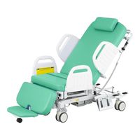 アズワン 移動式検査台(GRACEII(グレイス2))バッテリー付き・フットスイッチ付き ライトグリーン TR-B03W-PG 1個（直送品）