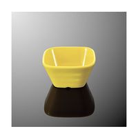 国際化工 角小鉢 イエローC G 70-Y 1個 64-7774-55（直送品）
