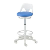 アズワン ナースチェア(ラクーン/スベラーン)リング付き ブルー NV-RB-S 1個 8-836-05（直送品）