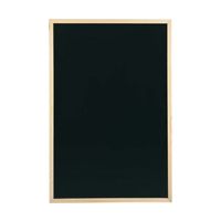 カウネット 両面黒板 ナチュラル 幅600高さ900mm 41763780 1枚 64-9359-38（直送品）