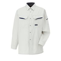 日新被服 長袖シャツ 6104-40-3L シルバー 1PC（直送品）