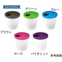 ネオスター ロールペーパーホルダー クローズタイプ レッド×ホワイト NSTCRW 1個 64-9302-19（直送品）