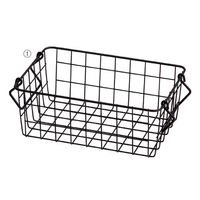アズワン スタッキングワイヤーバスケット 26×18×10cm 63-3373-09 1個（直送品）