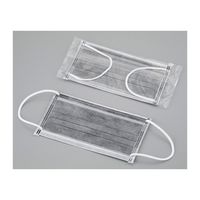 アズワン 高性能活性炭マスク(4層タイプ)約40% 50枚入 SCM50G 1箱(50枚) 4-4974-01（直送品）