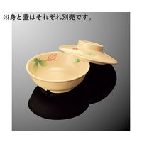 国際化工 丸小鉢 浅型 身 リーフルベージュ G 45B-LFB 1個 64-7773-69（直送品）