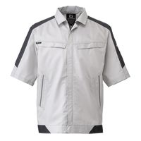 日新被服 半袖ジャンパー SR2651-40-3L シルバー 1枚（直送品）