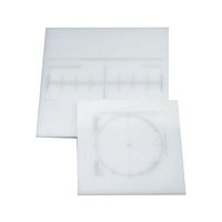 アズワン 積層プラスチック目盛り付きまな板 中 62-6434-59 1個（直送品）