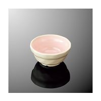 国際化工 丸深小鉢 小 乳白/ピンクC G 119-IPC 1個 64-7776-09（直送品）