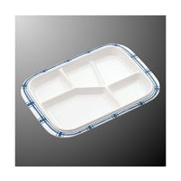 国際化工 仕切プレート 小 ブルーライン E 14-BLN 1個 64-7769-69（直送品）